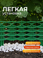 Забор декоративный пластмасса, Диорит, Ивушка, 25х300 см, зеленый, 15005 - фото 2