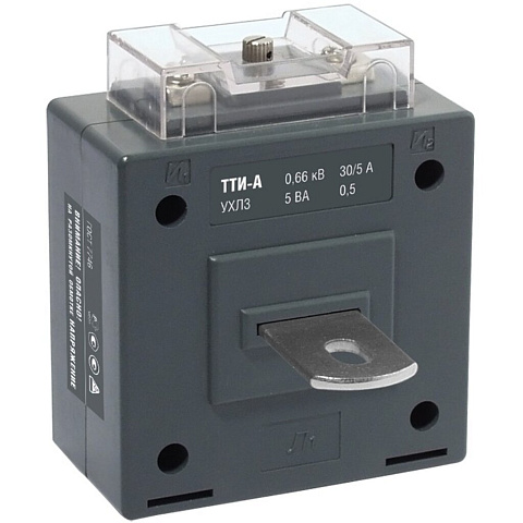 Трансформатор тока 80/5 5 ВА, класс точности 0.5, IEK, ТТИ-А, ITT10-2-05-0080
