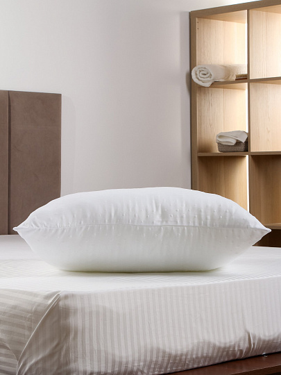 Подушка 70 х 70 см, полиэстер, Bubble, чехол микрофибра, средняя, Майская ночь