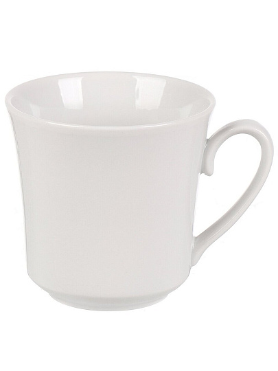 Кружка фарфор, 250 мл, Рассвет Белая, Дулевский фарфор, 026162