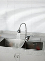 Смеситель для кухни, Frud, гибкий излив, с картриджем, R41055-1 - фото 5