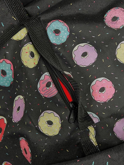 Санки-ватрушка Дизайн+, 80 см, 70 кг, с буксировочным тросом, с ручками, с молнией, УВ-дизм-0,8_PON-311