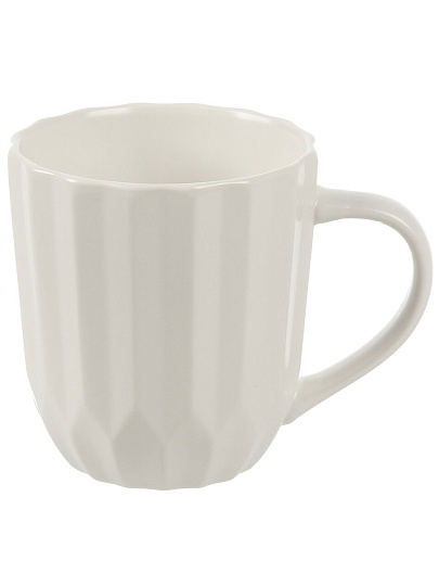 Кружка фарфор, 380 мл, Frankly, Atmosphere, AT-K4371, белая