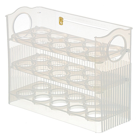 Контейнер пластик, 29х16.5х15 см, прямоугольный, для яиц, Y4-8628