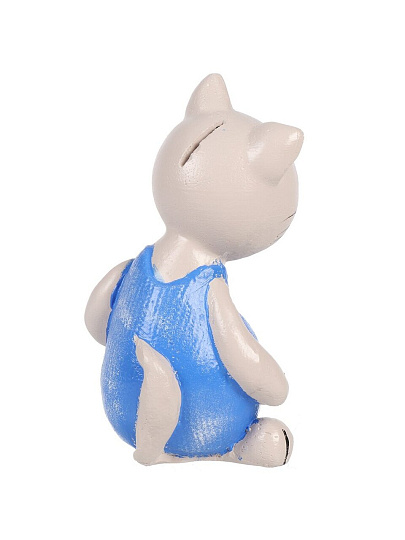 Копилка Кот-Обормот, 13х13х23 см, гипс, 12 0120 0003, карамель