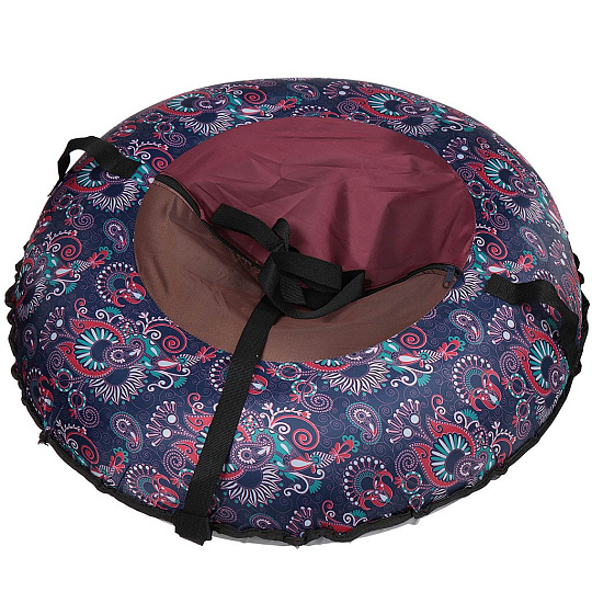 Санки-ватрушка Fani Sani, Brilliant mini Proffi, 80 см, 80 кг, с буксировочным тросом, с ручками, 80005