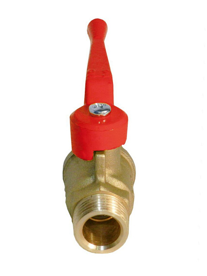 Кран для воды, 1", ш-ш, ручка, БАЗ