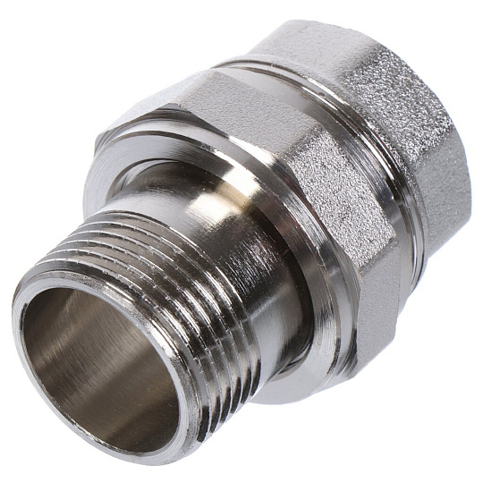 Американка 3/4&quot;, г-ш, никель, прямая, STI