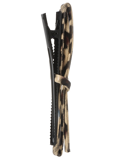 Набор зажимов для волос 4 шт, металл, полимер, в ассортименте, Y4-11627