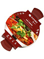 Кастрюля нержавеющая сталь, 3.6 л, крышка стекло, Daniks, Орлея, GS-01159P-20CA, индукция - фото 11