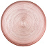 Тарелка обеденная, стекло, 21 см, высокий борт, круглая, Miracle Dust rose, 339-038 - фото 2