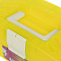 Ящик 28.5х15.5х12.5 см, пластик, Profbox, пластиковый замок, желтый, 610690 - фото 3