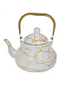Чайник сталь, эмалированное покрытие, 2.5 л, ручка металл, Daniks, Белый мрамор, индукция, Y4-8972 - фото 12