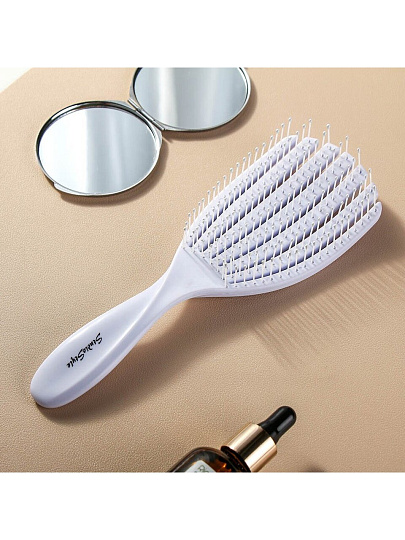 Расческа для волос, скелет широкая, 75х335х30 мм, Studio style, Релакс, 844208-4604