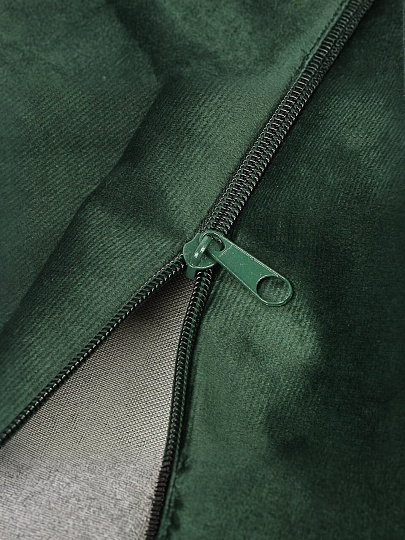 Наволочка декоративная Изумрудный, 100% полиэстер, 40 х 40 см