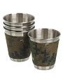 Рюмка нержавеющая сталь, 60 мл, 4 предмета, в оплетке и тубе, Следопыт, Oxford, PF-CWS-P32SET - фото 3