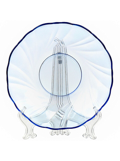 Тарелка суповая, стекло, 19 см, круглая, Marmaris Blumarine, 50281-06