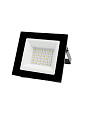 Прожектор светодиодный Ultraflash, LFL-3002 C02, 30 Вт, 6500 К, IP65, черный, 15125