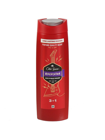 Гель для душа и шампунь Old Spice, Rockstar, для мужчин, 400 мл