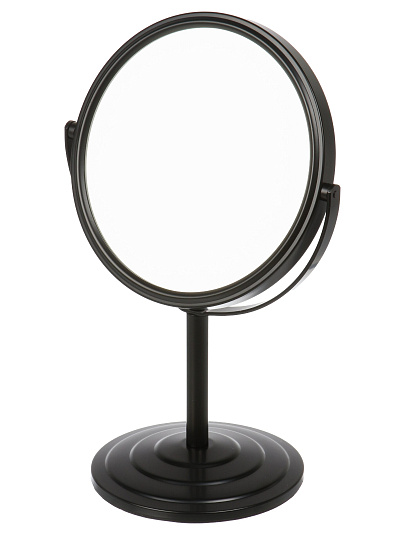 Зеркало настольное, 31х20х18 см, черный матовое, Y4-11333