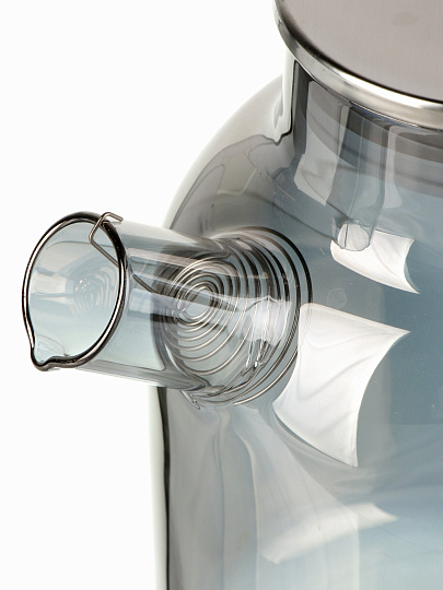 Чайник заварочный стекло, 1.8 л, с ситечком, Satoshi, Графит, 850-266