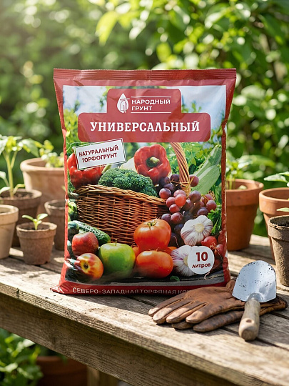 Грунт Народный, универсальный, 10 л, СЗТК
