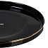 Тарелка обеденная, фарфор, 27 см, круглая, Black Gold, Domenik, DM3010-1 - фото 2