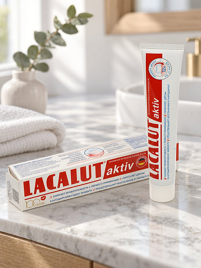 Зубная паста Lacalut, Activ, 50 мл