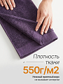 Полотенце банное 50х90 см, 100% хлопок, 550 г/м2, Сканно, Silvano, фиолетовое, Узбекистан - фото 3