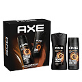 Набор подарочный для мужчин, Axe, Dark Temptation, антиперспирант-спрей + гель для душа