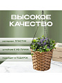 Кашпо подвесное 20х18х53 см, Плетение, Y4-6523 - фото 9