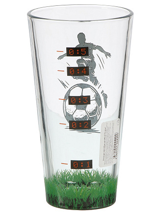 Бокал для пива, 630 мл, стекло, Декостек, На мяче, 2012-Д
