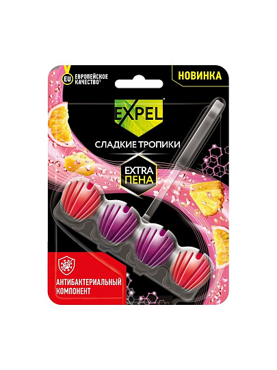 Подвеска для унитаза Expel, Сладкие тропики, 50 г