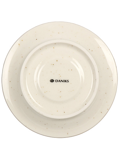 Блюдце фарфор, 12 см, Теплый песок, Daniks, 15БП12006