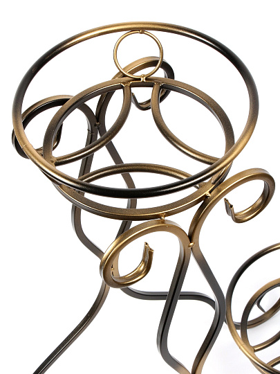 Цветник Трио 12, напольный, металл, круглый, 72 см