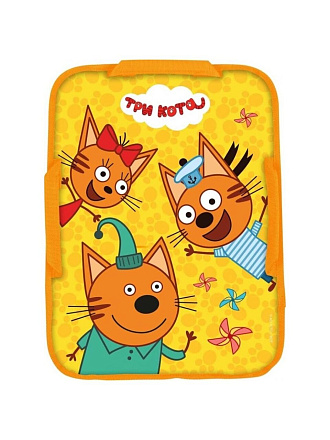 Ледянка оксфорд, ПВХ, Nika, Три кота на желтом, ЛПРК4054/Ж