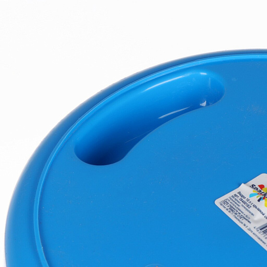 Ведро пластик, 10 л, с крышкой, синее, хозяйственное, Sparkplast, IS40018/2