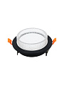 Светильник встраиваемый Асцендио, GX53, круглый, черный, General Lighting Systems, GCL-GX53-H38