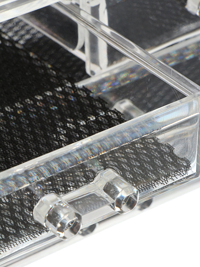 Шкатулка для украшений, пластик, 24х15х11 см, A320050