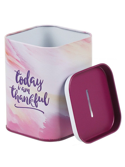 Копилка Dreams, в ассортименте см, металл, A240052, 7.5х7.5х10.5 см