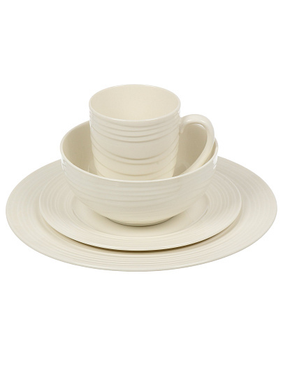 Сервиз столовый фарфор, 16 пр, 4 перс, Jewel, Каскад, ПС0028-50