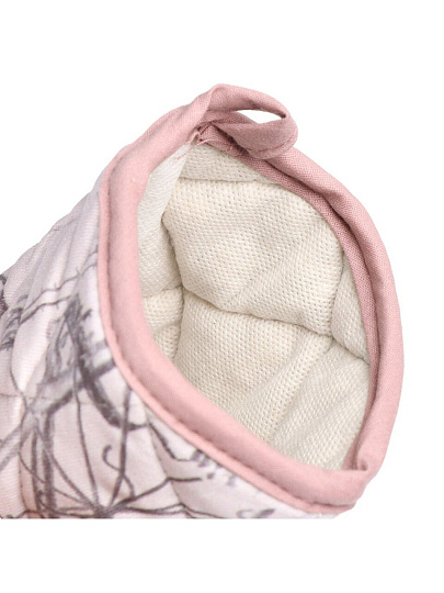 Прихватка-варежка 26х18 см, 100% хлопок, бежевая, Libelula