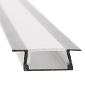 Профиль для светодиодной ленты 2000х7х22 мм, врезной, General Lighting Systems, 523110
