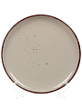 Тарелка десертная, керам, 20 см, Pollen lite, Daniks, капучино