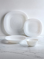 Сервиз столовый стеклокерамика, 16 предметов, на 4 персоны, Luminarc, Carine White, X1383 - фото 7