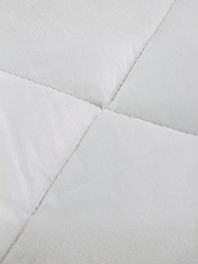 Одеяло 1.5-спальное, 140х205 см, Лебяжий пух, волокно полиэфирное, 180 г/м2, облегченное, чехол 100% хлопок, Silvano