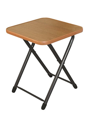 Стул складной 4х - опорный, металл, ЛДСП, 40 см, 90 кг, 30.5х30.5 см, в ассортименте, Nika, ТС