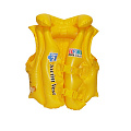 Жилет надувной от 3-6 лет, Intex, 50х47 см, с воротником, желтый, 58660EU - фото 2
