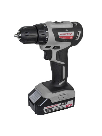 Дрель-шуруповерт аккумуляторный, Интерскол, ДА-10/18В МиниМАКС, бесщеточный, 18 В, кейс, 709.2.2.70