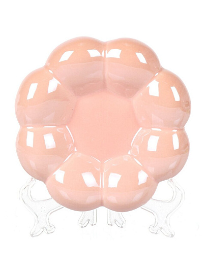 Чайная пара керамика, 2 предмета, на 1 персону, 180 мл, Розовое облако, блюдце 15х4 см, B060318